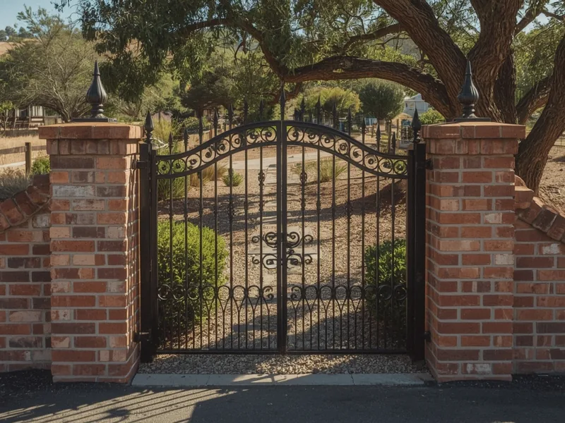 Ornamental Iron Gates work in Vacaville, CA