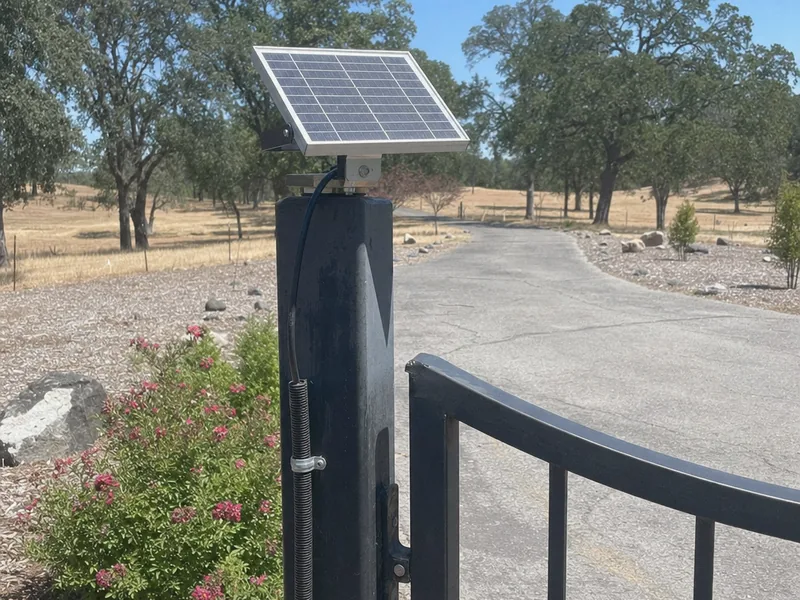 Solar Gate Openers work in Vacaville, CA