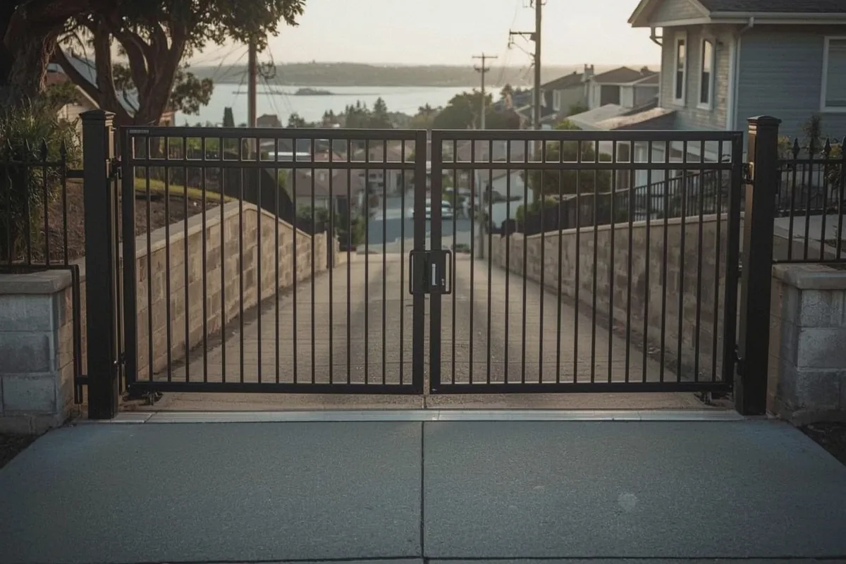 Automatic Electric Gate Installation at a property in Vallejo, CA