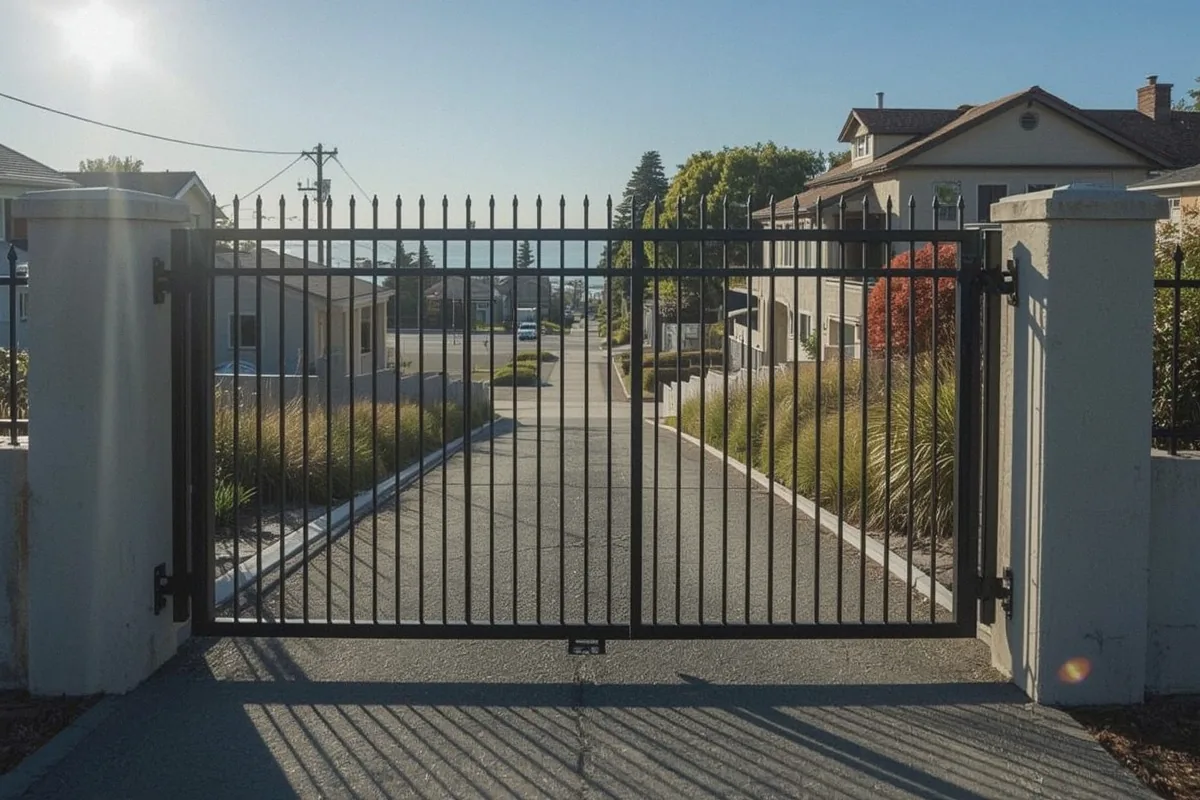 Commercial and Industrial Gates at a property in Benicia, CA