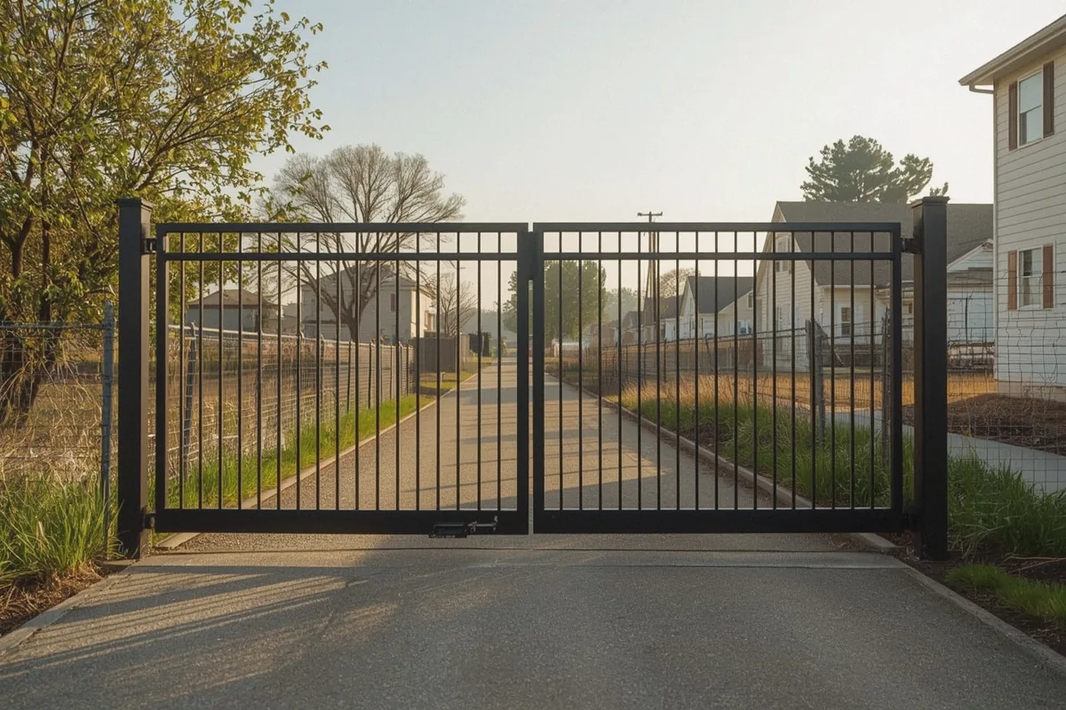 Commercial and Industrial Gates at a property in Suisun City, CA