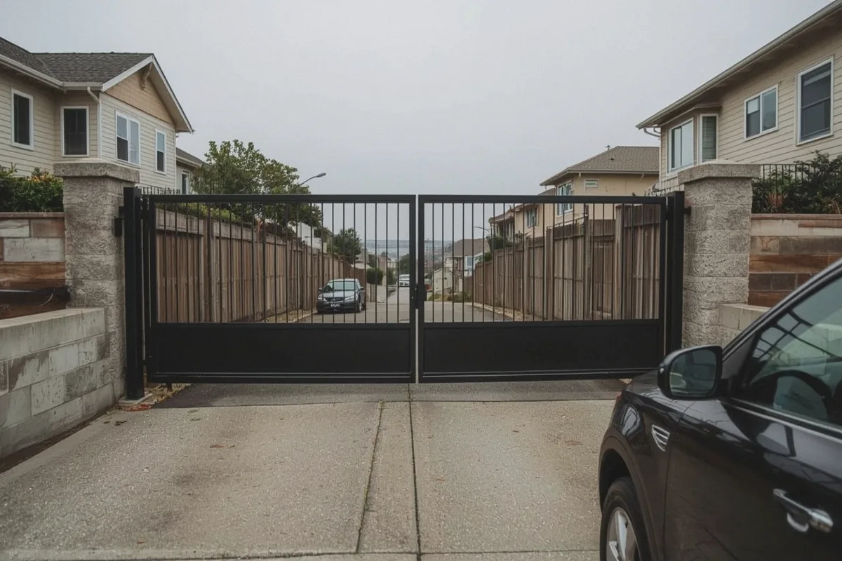 Commercial and Industrial Gates at a property in Vallejo, CA