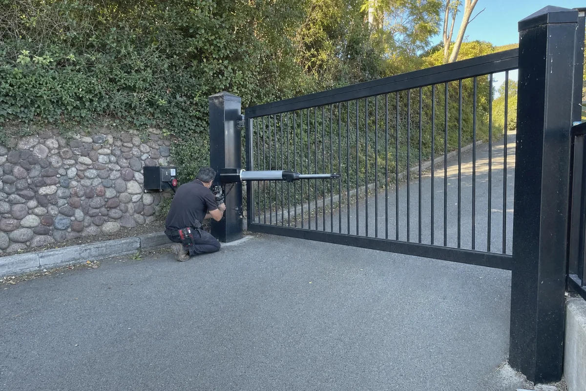 Gate Repair at a property in Benicia, CA