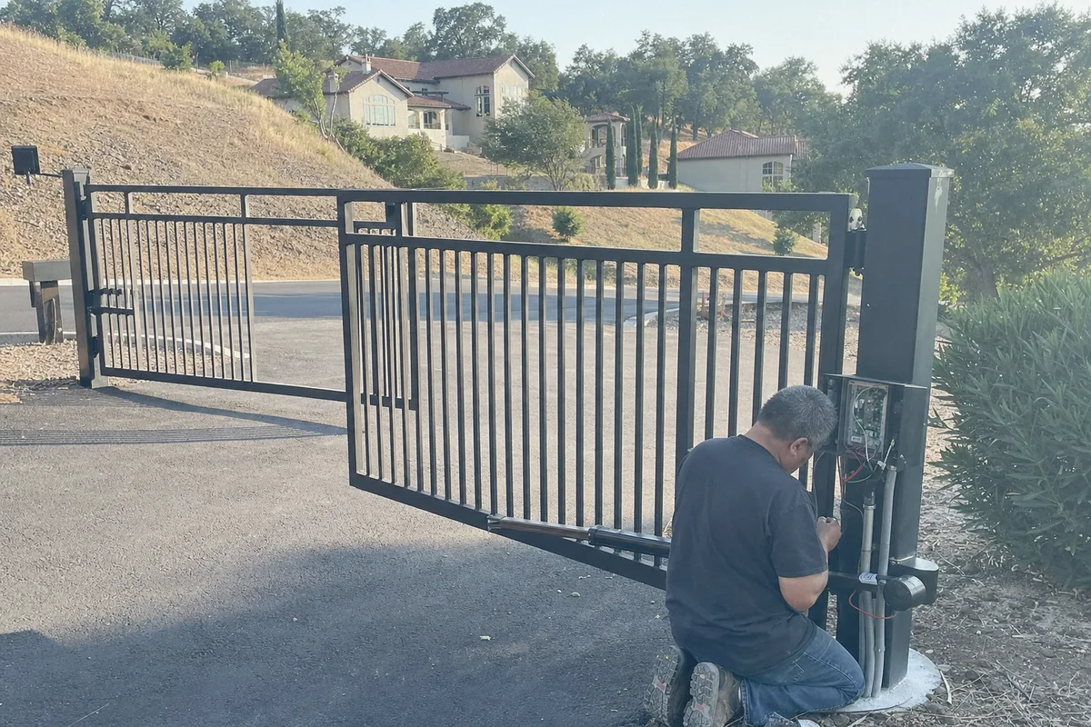 Gate Repair at a property in Fairfield, CA
