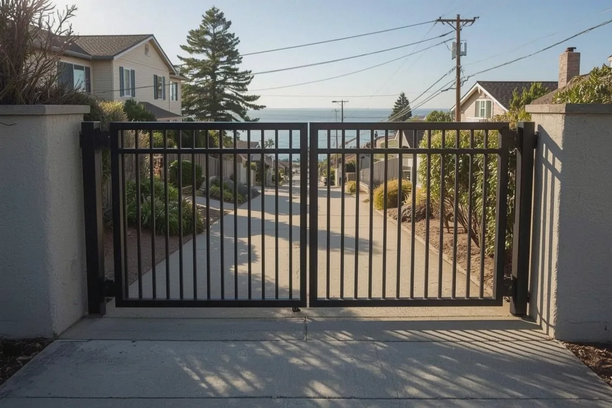Manual Swing or Sliding Gates at a property in Benicia, CA