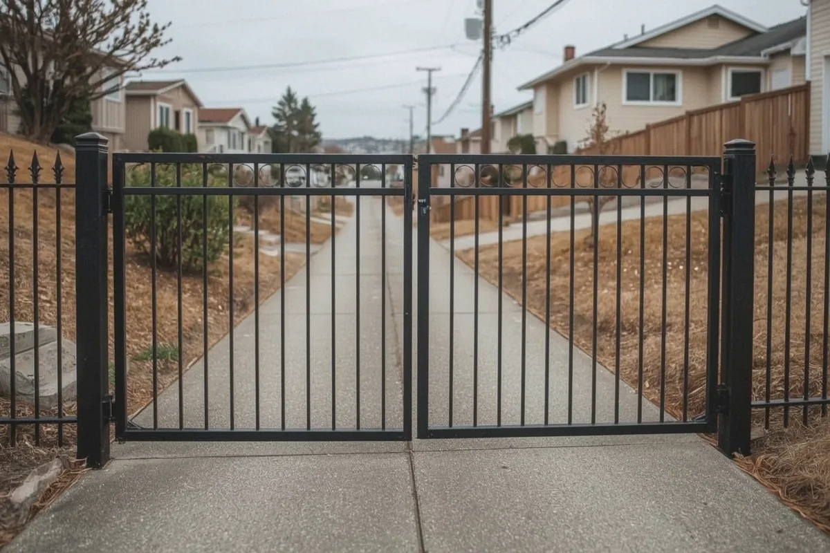 Manual Swing or Sliding Gates at a property in Vallejo, CA