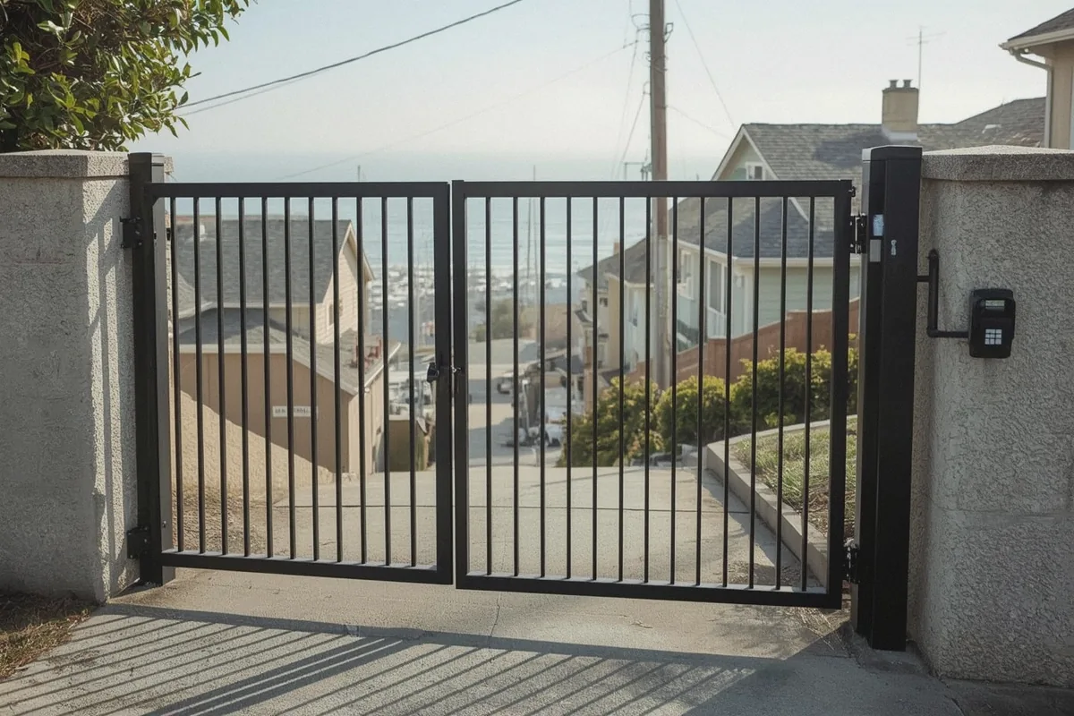 Security Gates and Access Control at a property in Benicia, CA