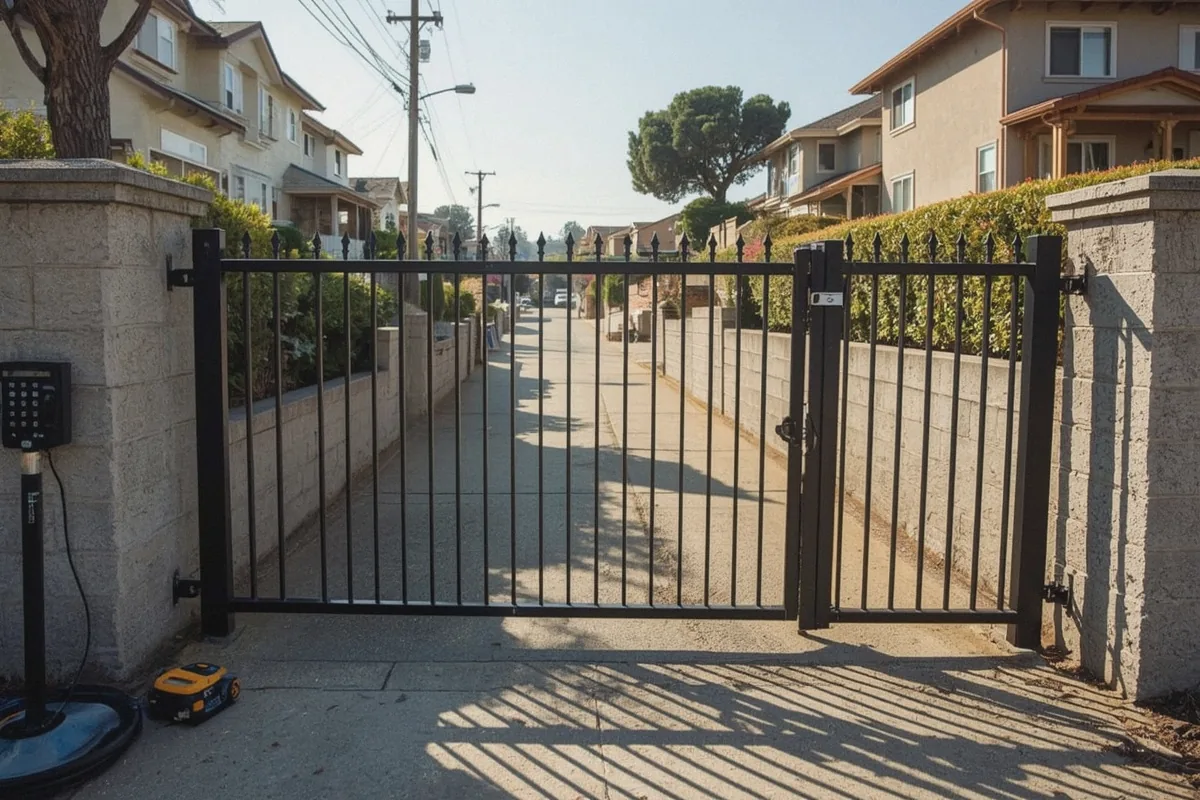 Security Gates and Access Control at a property in Vallejo, CA