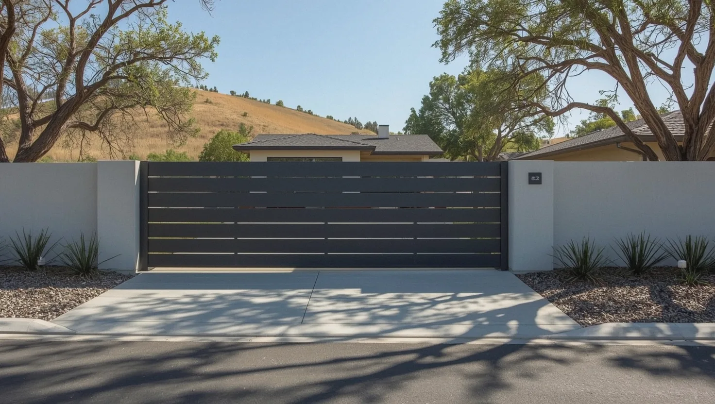 Aluminum and Steel Gate Options in Vacaville, CA