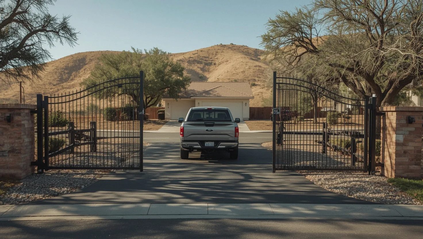 Driveway Gate Installation in Vacaville, CA
