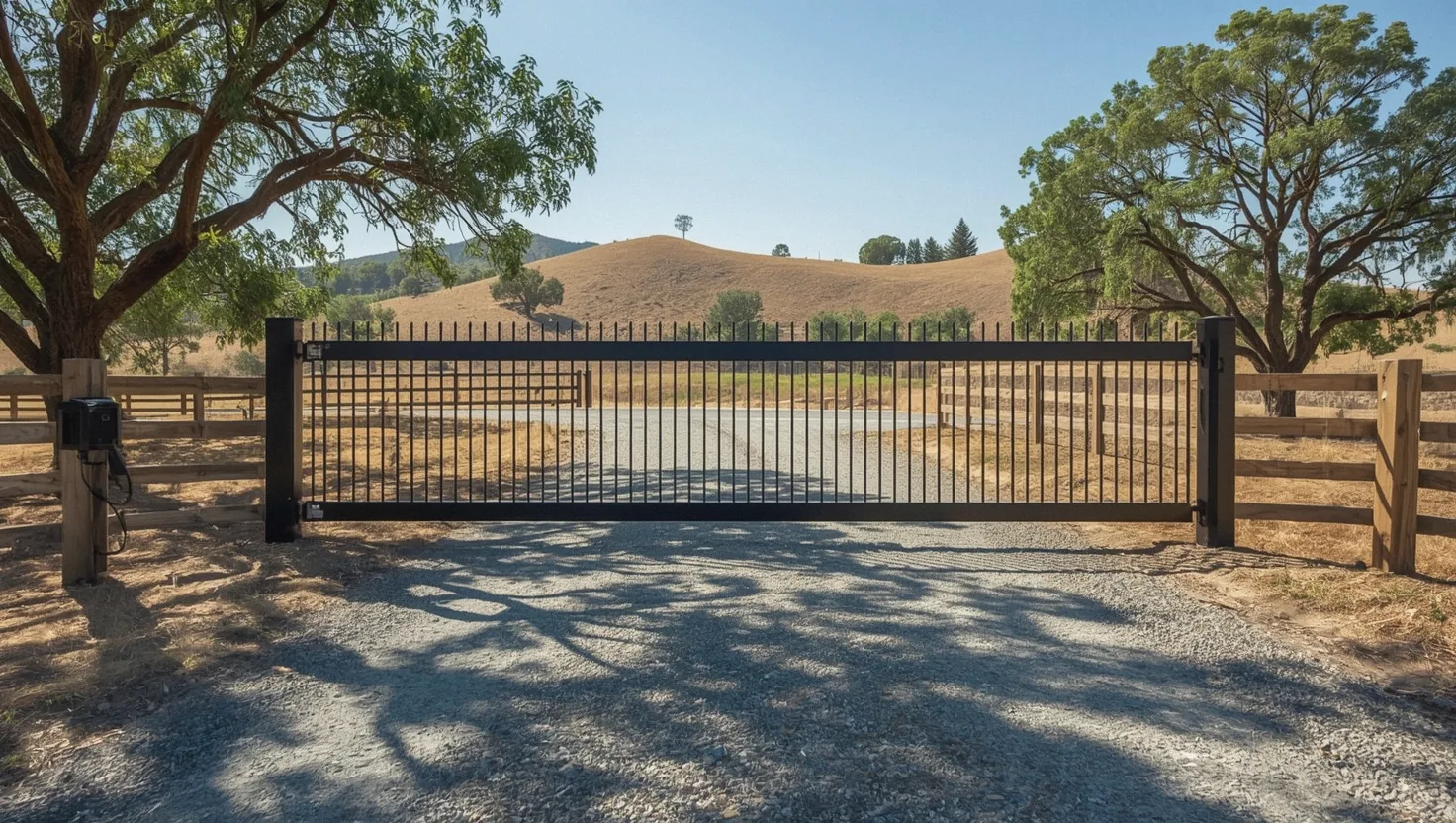 Manual Swing or Sliding Gates in Vacaville, CA