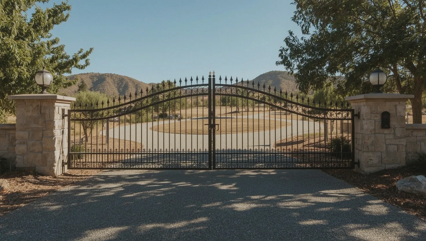 Ornamental Iron Gates in Vacaville, CA