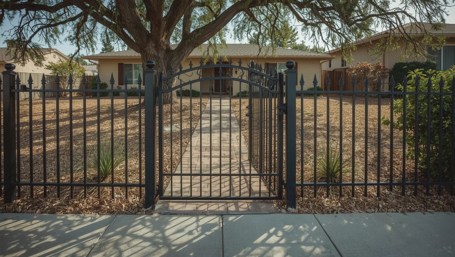 Pedestrian Gate Installation in Vacaville, CA