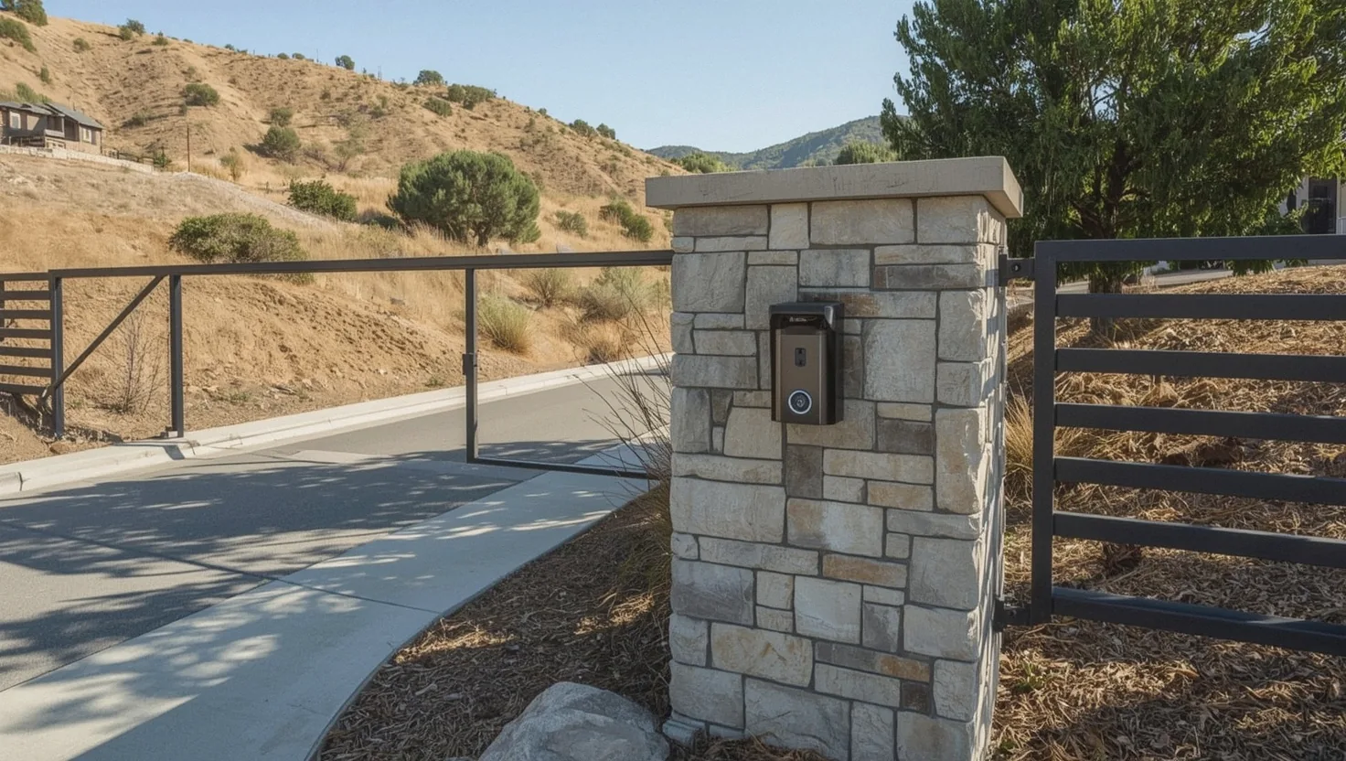 Smart Metal Gate Installation in Vacaville, CA